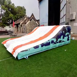 Rampe de <span class=keywords><strong>skate</strong></span> gonflable personnalisée en usine rampe de skateboard gonflable ultime parfaite rampes évolutives pour les fêtes et les événements - Product Image 1