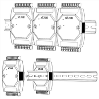 Convertidor Serial USB 2.0 a RS485 de 1 Canal YMYS, Módulo de Comunicación USB-49903 Dual DB9 con Indicador LED para Dispositivos HMI