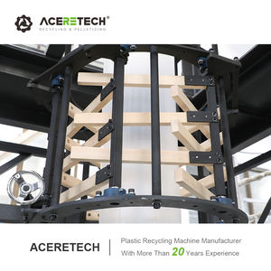 15-200 kg/h CM-L55 3 층 플라스틱 라미네이션 필름 기계 LDPE + LLDPE + Pp 다양한 HDPE PVC PET PA ABS EVA 포함 핸들 - Product Image 6