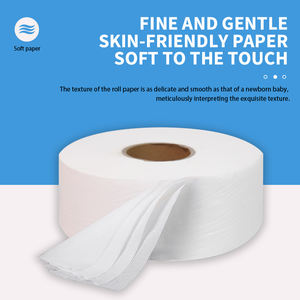 Fournisseur chinois durable, rouleaux de <span class=keywords><strong>papier</strong></span> toilette à usage unique, emballage élégant, sans danger pour la peau, rouleaux de <span class=keywords><strong>papier</strong></span> de grande taille - Product Image 3
