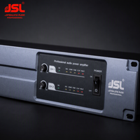 Amplificateur de puissance classe D 2x1200W 2x1800W 1x3600W 2U Pro Audio avec amortissement 1000 SNR 109dB pour système de sonorisation PA en direct