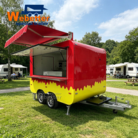 Webetter Camions de restauration personnalisés, Foodtruck, Restaurant mobile, Camionnette à hot-dogs, Churros, Burger, Remorque de traiteur, Remorque Food Truck