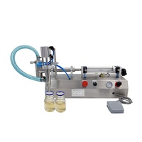 Machine de remplissage de bouteilles liquides, 50-5000 ml, Semi-automatique, pour huile, parfum, jus