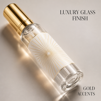 Lot de 480 flacons de parfum vides de 35 ml, format voyage, noir et or, avec boîte de présentation, rechargeables, logo personnalisé