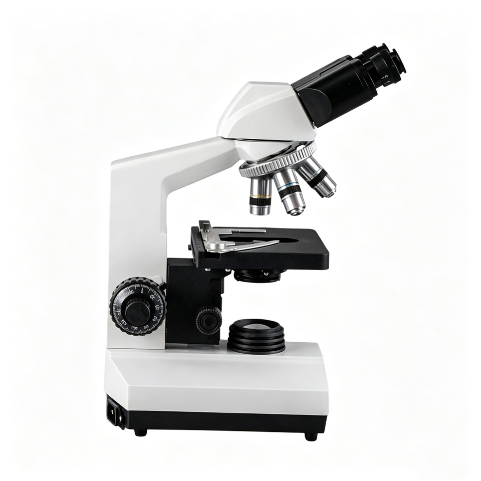 400X LED Biological Microscope Binocular Model Manual Focus for ...