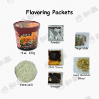Wholesale Certified Hot & Sour Instant Sweet Potato Noodles Low Fat Healthy 5-Minute Fast Cooking 24 Cups/Box OEM/ODM Available