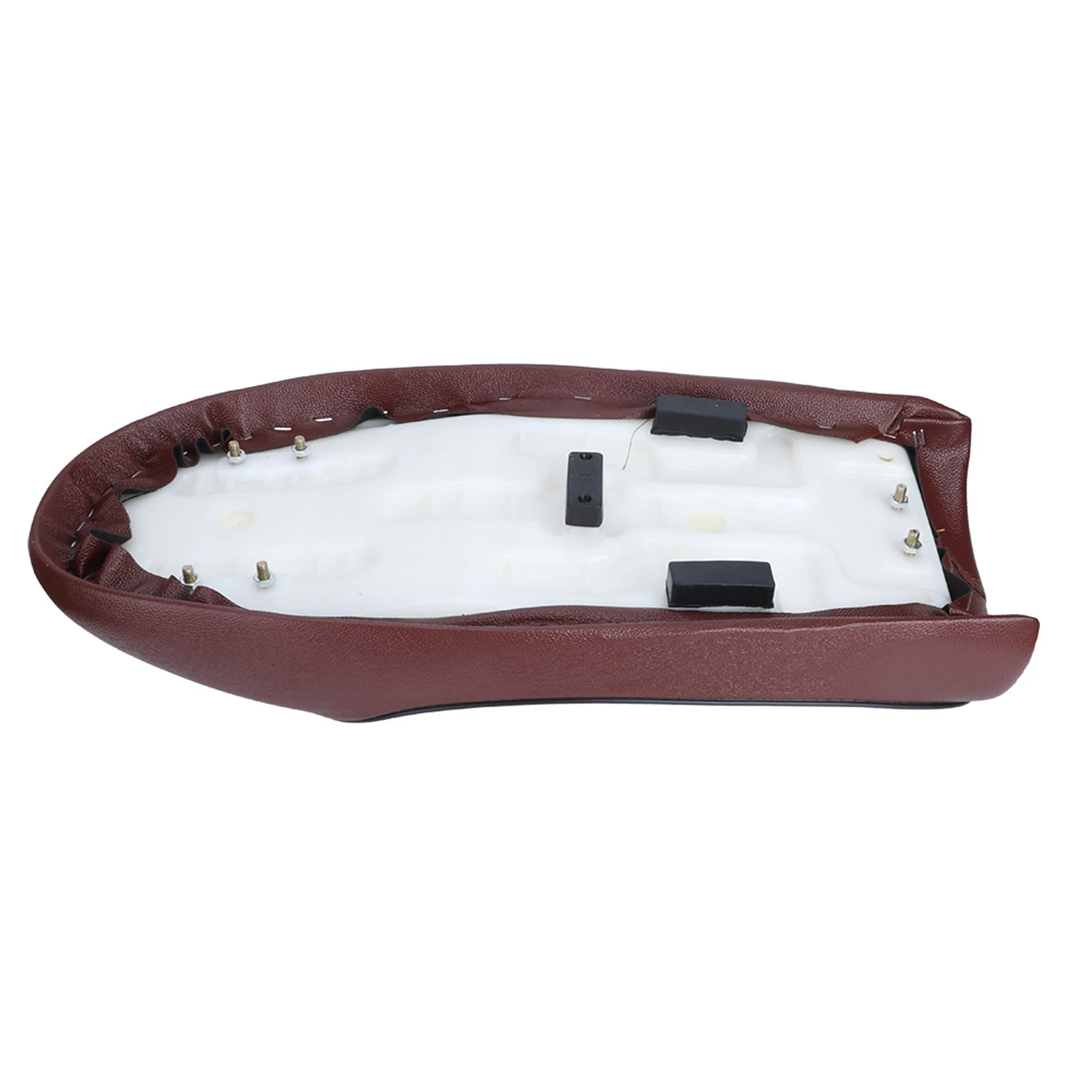 Motorcycle PU Leather Vintage Cafe Racer Seat Cushion for CG125