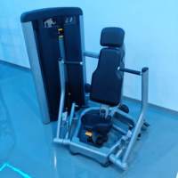Máquina de Ejercicios para Pecho con Asiento Acolchado de PU y Múltiples Posiciones, Entrenador de Fitness para Interiores, Máquina para Moldear la Parte Superior del Cuerpo
