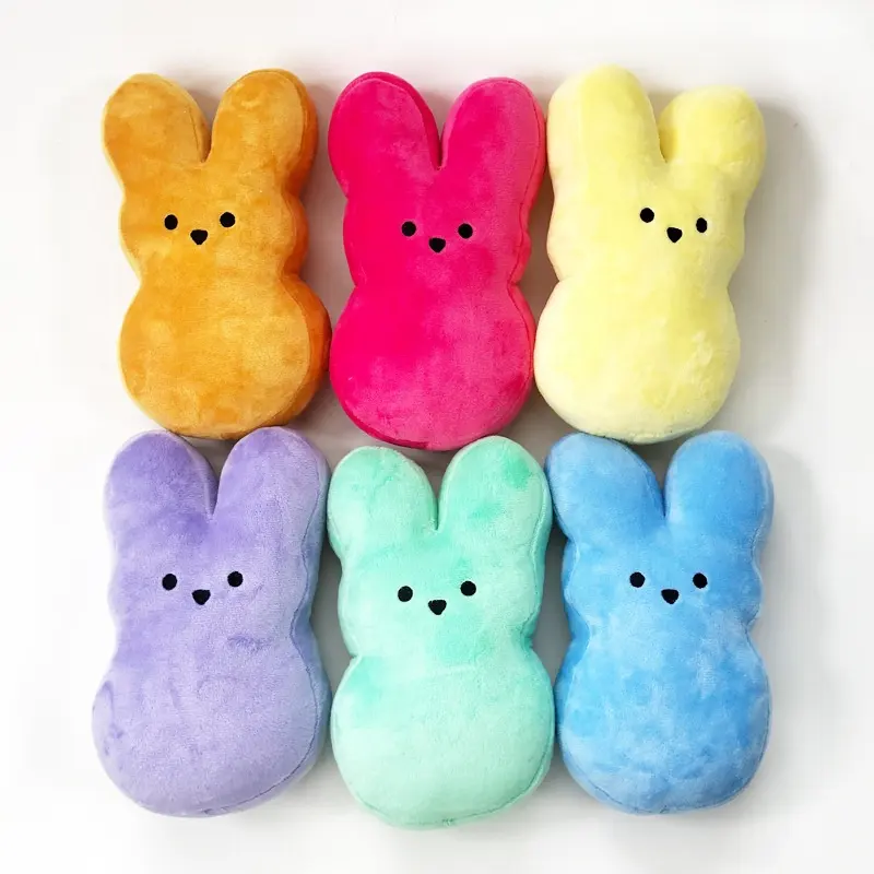 DIHAO 2022 toys cute Soft Plush Stuffed Peeps rabbit plush bunny easter peeps for mens valentine easter bunny