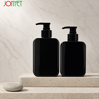 Botol Pompa Lotion PET Persegi Siap Kirim, Isi Ulang Sampo, Sabun Mandi, dan Sabun Cuci Tangan, Kemasan Kosmetik untuk Merek Kecantikan