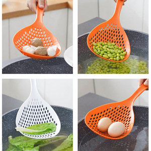 Passoire de cuisine transfrontalière à long manche pour nouilles, boulettes, wontons et riz gluant - Product Image 2