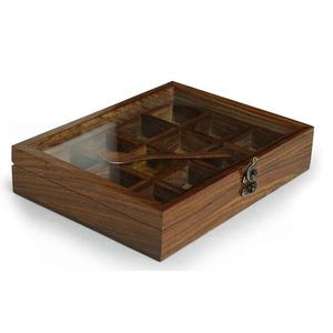 Best Selling Wooden <b>Storage</b> <b>Container</b> With Lid Durable Organizer Box Closet Kitchen Office Supplies Available In Bulk Quantity - Product Image 4