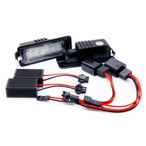 Éclairage de plaque <span class=keywords><strong>d</strong></span>'<span class=keywords><strong>immatriculation</strong></span> à LED G-olf 4 5 6 7 P-assat E-os <span class=keywords><strong>L</strong></span>-upo P-olo A-marok A-rteon pour S-uperb Plaque à LED <span class=keywords><strong>sur</strong></span> le numéro de voiture - Product Image 2