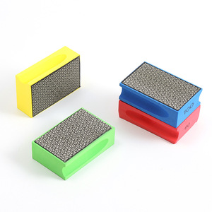 PEXMIENTAS Tampons de ponçage diamantés Tampon de polissage à la main électrolytique Support en mousse Éponge de ponçage pour verre granit marbre - Product Image 5