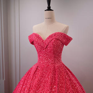 Robe de mariée de style moderne 2025 pour <span class=keywords><strong>Amazon</strong></span> Cross-Border, modèle européen et américain, avec jupe longue <span class=keywords><strong>tutu</strong></span> pour bal et banquet - Product Image 5