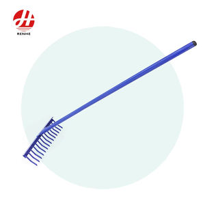 <span class=keywords><strong>Râteau</strong></span> en acier pour jardin, outils à main, nivellement du <span class=keywords><strong>gazon</strong></span>, feuilles, herbe - Product Image 1