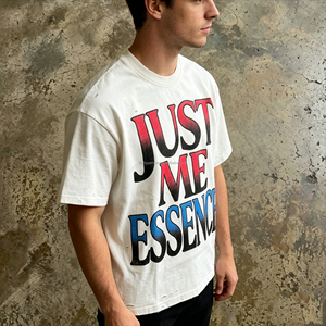 Camiseta Gráfica Corta para Hombre HG con Hombros Caídos, Oversize, 100% Algodón, Cuello Redondo, Corte Cuadrado, Estampado DTG y Serigrafía Personalizada con Letras - Product Image 3