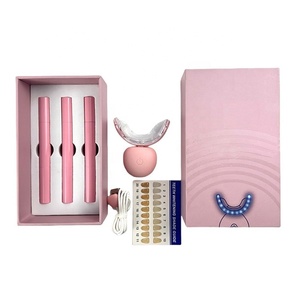 <span class=keywords><strong>Kit</strong></span> de blanchiment dentaire professionnel avec logo personnalisé, brosse à dents électrique sans fil à lumière bleue pour blanchiment dentaire à domicile - Product Image 3