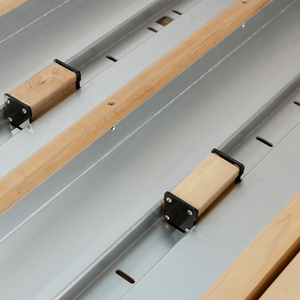 Appareil <span class=keywords><strong>de</strong></span> Pilates professionnel pour l'alignement du tronc, Reformer à double rail en bois avec échelle coulissante bidirectionnelle - Product Image 5