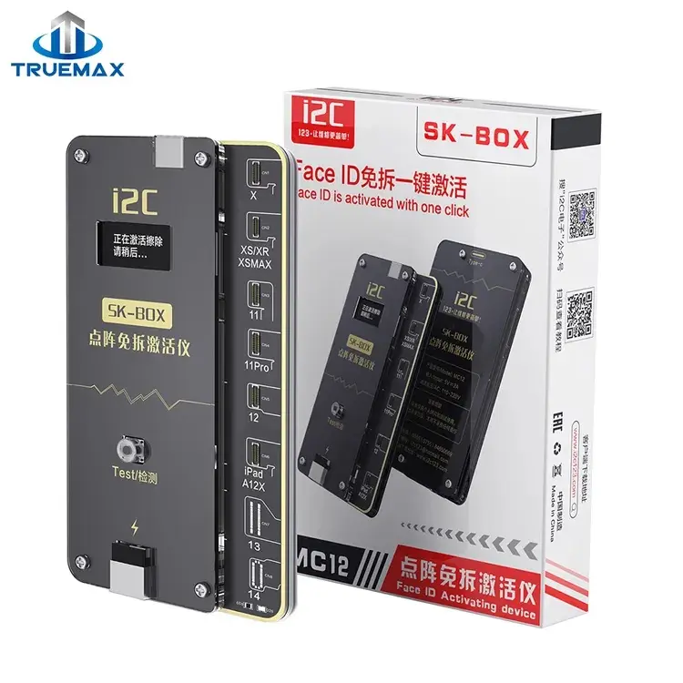 i2C SK-BOX Phone Repair Equipment for iPhone Face ID Repair Tools Dot Matrix Free Split Activating Device MC12 Repair Flex Cable