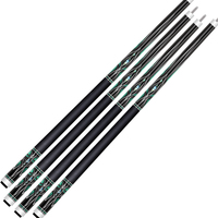 DZ-TZ-I3 Queue de billard en fibre de carbone au design spécial personnalisé avec extension à dégagement rapide, bâton de billard professionnel de 57 pouces de longueur
