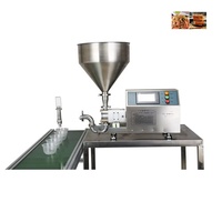 Machine de remplissage de crème à haute vitesse avec pompe à rotor pour liquides visqueux, confitures, cosmétiques, crèmes corporelles, miel et gels, avec servomoteur automatique