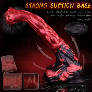 Großer Pferde-Dildo mit Saugnapf Fantasy-Tier-Sexspielzeug für Männer Frauen Masturbationshilfe Silikon-Analplug - Product Image 5