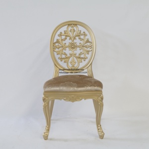 Chaises royales pour Banquet de mariage, nouvel hôtel aux pendantifs, soir, fête fantôme - Product Image 1
