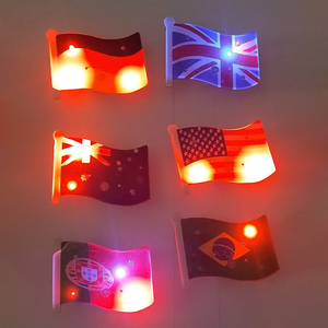 Bandiera in PVC LED a forma di spillo Multi-paese bandiere nazionali-noi Arabia saudita UK a forma di cuore per Ramadan <span class=keywords><strong>regali</strong></span> di <span class=keywords><strong>laurea</strong></span> - Product Image 3