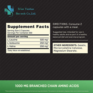 Capsules de supplément <span class=keywords><strong>BCAA</strong></span> de qualité supérieure OEM/ODM Capsules <span class=keywords><strong>BCAA</strong></span> de marque privée - Product Image 2