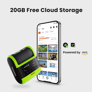 XbotGo Falcon Mini AI Telecamera d'Azione per <span class=keywords><strong>Calcio</strong></span>, Basket, Hockey, Tennis e Altri Sport con Tracciamento Automatico e Streaming Video in Diretta - Product Image 6