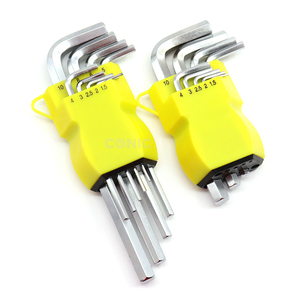 High Quality 9PCS CRV Steel <strong>Torque</strong> Spanner 1.5-10mm Allen Socket Hex <strong>Key</strong> Hexagon Wrench <strong>Set</strong> - Product Image 1