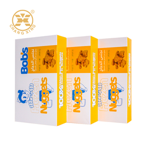 Boîtes personnalisées entièrement imprimées pour nuggets, emballage alimentaire congelé, carton avec logo, emballage pour nuggets <span class=keywords><strong>de</strong></span> poulet, emballage alimentaire en papier pour céréales - Product Image 5