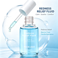 Ampoules de sérum booster pour la peau au collagène hydrolysé HA, apaisant et calmant, réduit les rougeurs pour les peaux sensibles, essence pour le visage