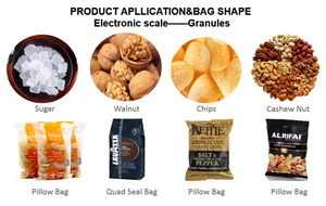 Machine d'emballage verticale automatique frites frites chips machine d'emballage de snacks alimentaires pesée verticale chips - Product Image 6