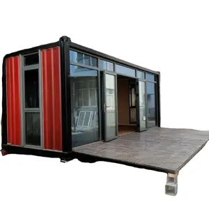 Prefabricated house with light steel structure Modern Design Prefab Container House Small villa