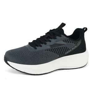 Chaussures <span class=keywords><strong>de</strong></span> course sur route pour hommes, baskets <span class=keywords><strong>de</strong></span> jogging, chaussures <span class=keywords><strong>de</strong></span> course sur piste et sentier, chaussures <span class=keywords><strong>de</strong></span> course minimalistes en tissu extensible, maille respirante, athlétiques - Product Image 2
