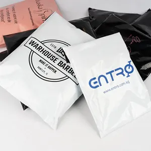 حقائب بريد مصنوعة من البلاستيك المقاوم للتحلل مصنوعة من البوليستر قابلة للتحلل صديقة للبيئة بشعار مخصص