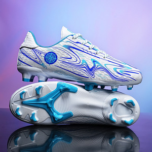 Chaussures de football basses pour hommes et femmes, chaussures de sport professionnelles à crampons longs, chaussures de football à crampons cassés, entraînement - Product Image 4