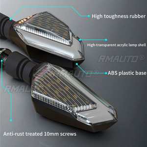 2 Luces LED de Señal de Giro para Motocicleta, Luces de Circulación Diurna DRL, Intermitentes para Kawasaki, BMW, Hayabusa, Yamaha, Honda - Product Image 4