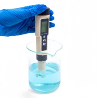 Testeur de pH électrique pour sol, testeur de pH HM, capteur numérique portable pour plantes, testeur TDS et DO pour kit de test d'eau de bassin de crevettes
