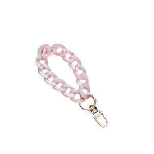 Chaîne de téléphone portable perlée en TPU colorée et tendance pour femmes et filles, cordon anti-perte, bracelet de téléphone, bijou - Product Image 1