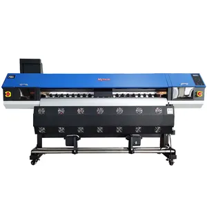 Hoge Kwaliteit 1.85M I3200 Eco Solvent Printer 2M Print Dimensie Cmyk Inktkleur Multicolor Voor Gebruik Buitenshuis En Binnenshuis