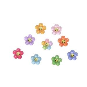 Accesorios <span class=keywords><strong>de</strong></span> Resina para Decoración <span class=keywords><strong>de</strong></span> <span class=keywords><strong>Uñas</strong></span>, Flores Transparentes <span class=keywords><strong>de</strong></span> 5 Pétalos, para Manicura Profesional y Manualidades - Product Image 5