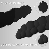 Vente chaude Nouveau Doux Dessin Animé Support Mousse À Mémoire De Jeu Personnalisé Tapis De Souris Poignet Ensemble Ergonomique Ordinateur Portable Léger pour Bureau Maison