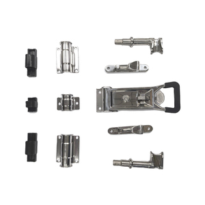 Stainless Steel Refrigerated Truck Cam Lock Door Bar Locking <b>Gear</b> with Pipes and <b>Box</b> Lock - Product Image 3