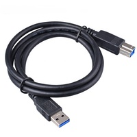 Câble d'imprimante 1m 1.5m 1.8m USB 3.0 A mâle vers B mâle Compatible pour disque dur, imprimantes, scanner, concentrateur USB, moniteur, etc.