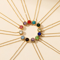 Usine Vente En Acier Inoxydable Étanche Horoscope Astrologie Pendentif Collier Bijoux Femmes Carré 12 Signe Du Zodiaque Collier