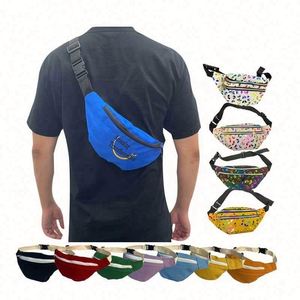 Riñoneras Personalizables para Niños, Mochilas de Cinturón Bordadas Coloridas, Bolsos Tácticos Tipo Bandolera, con Logotipo Personalizado para Exteriores y Negocios - Product Image 1