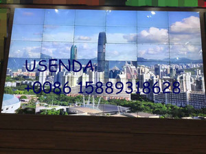 Moniteur vidéo mural LED 4K UHD de 55 pouces à cadre fin avec support mural et support au sol pour publicité en ascenseur et utilisation en magasin de détail - Product Image 6
